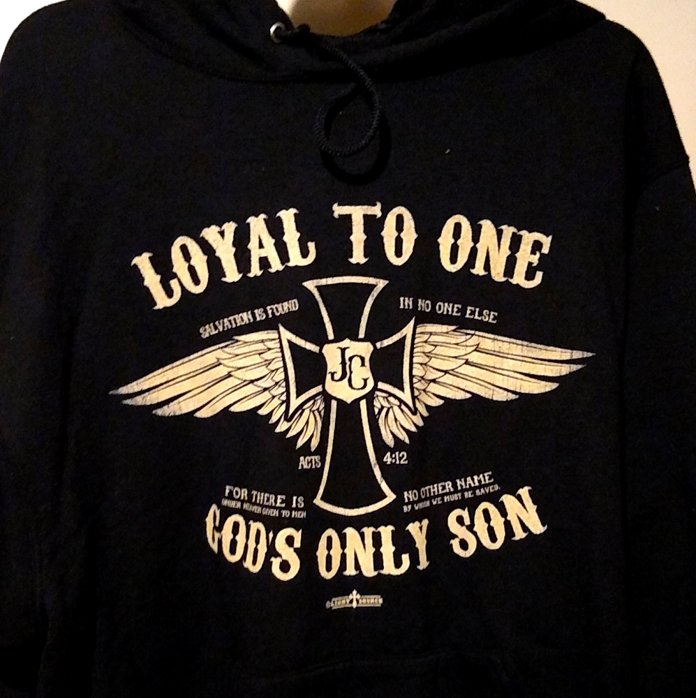 Well made religious hoodie